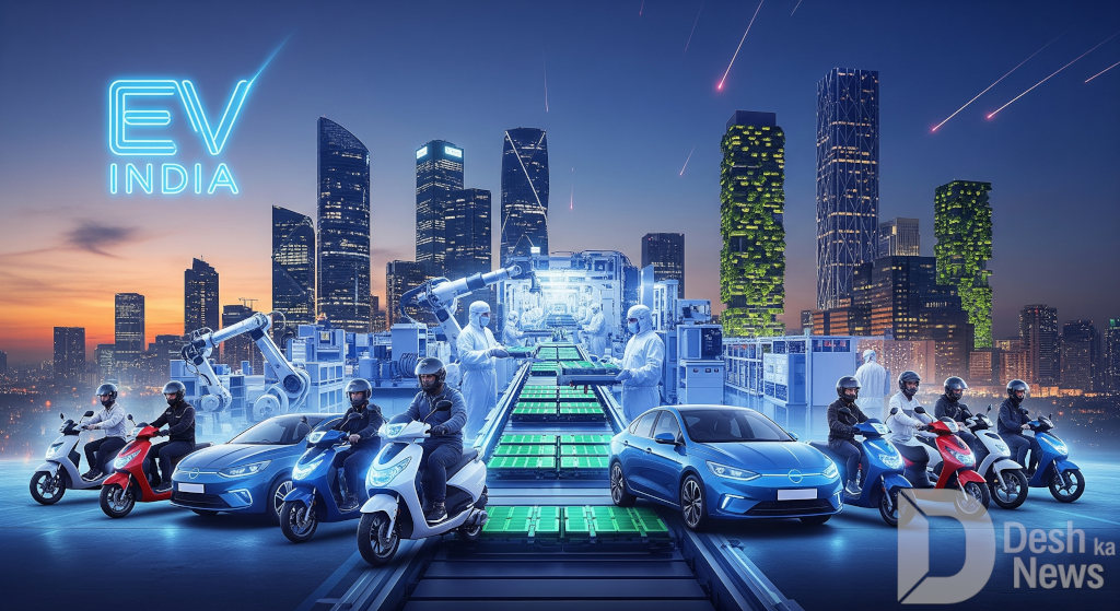 India EV industry, EV charging infrastructure India