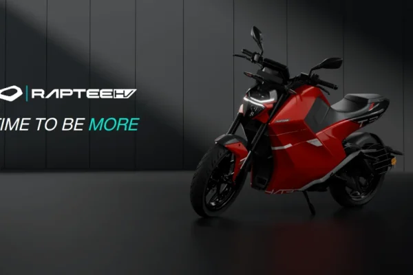 Raptee.HV is bringing High-Voltage Electric Motorcycles to Indian Roads with it's first Raptee T30