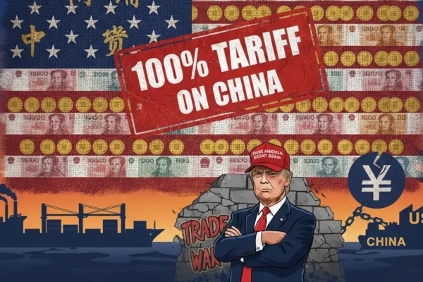 Trade War - Trump announces 100% import tariff on China