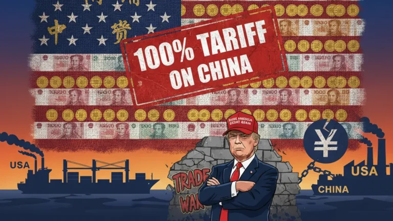 Trade War - Trump announces 100% import tariff on China