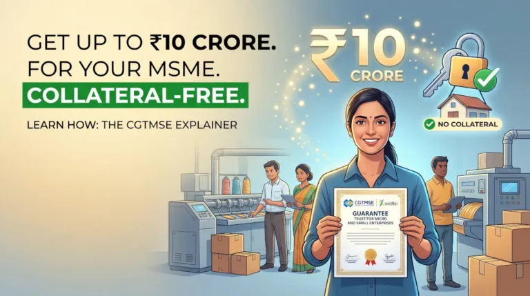 How to Secure a ₹10 Crore Collateral-Free MSME Loan via CGTMSE