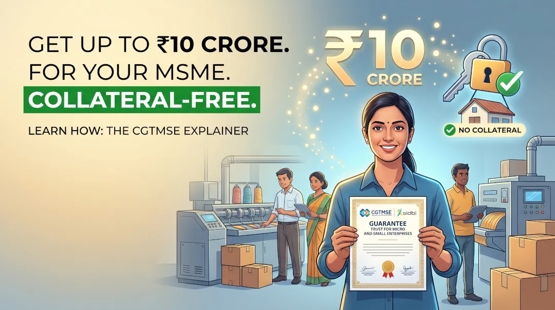How to Secure a ₹10 Crore Collateral-Free MSME Loan via CGTMSE